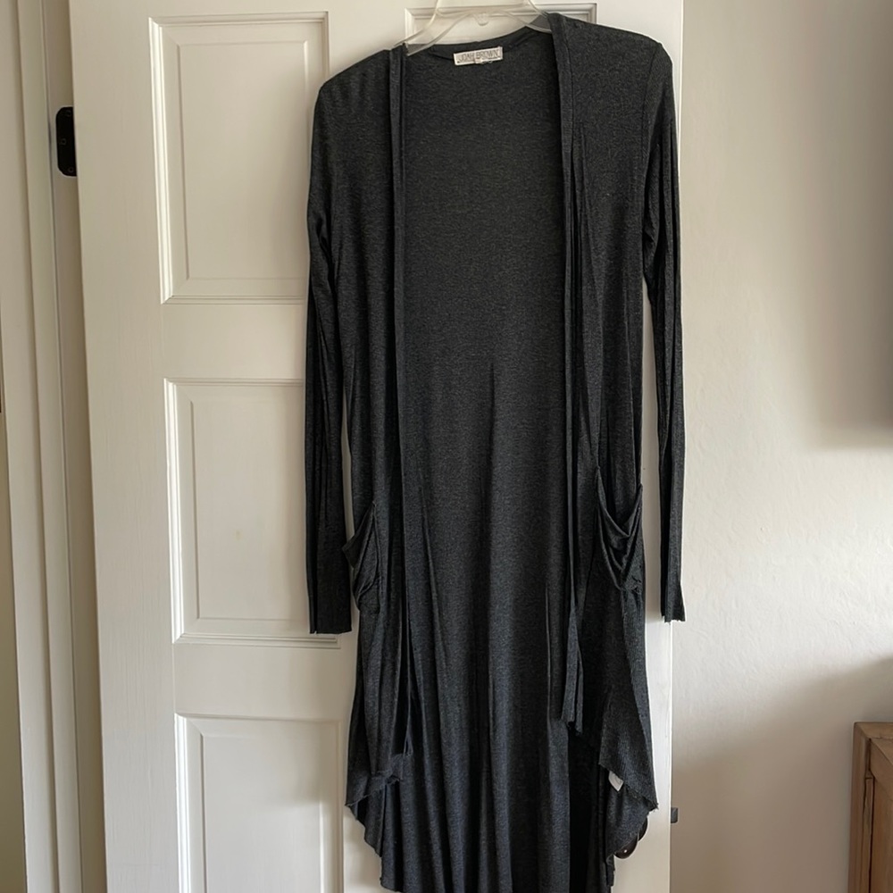 JOAH brown long sweater